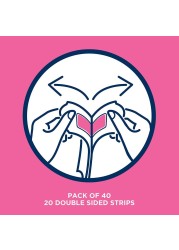 VeetReady To Use Wax Strips Normal x 40