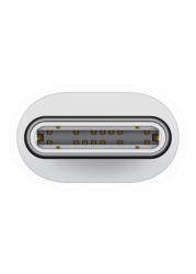 أبل محول USB-C إلى Lightning - أبيض