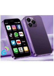 هاتف SOYES XS15 Mini الذكي - أصغر هاتف أندرويد بشاشة 3.0 بوصة في العالم، هاتف محمول ثنائي شريحة الاتصال مفتوح، ذاكرة وصول عشوائي سعتها 2 جيجابايت، ذاكرة وصول عشوائي سعتها 16 جيجابايت