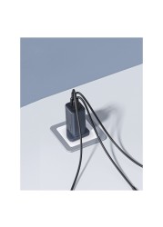 Aukey Omnia II Mix UFCS 3-Port GaN Wall Charger Adapter Grey 67W