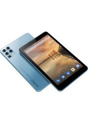 تابلت Oteeto Tab8/K8 5G 5G بشاشة عرض 8 بوصة وذاكرة وصول عشوائي 8 جيجابايت وذاكرة وصول عشوائي 256 جيجابايت وبطارية 5000 مللي أمبير في الساعة (أزرق) مع لوحة مفاتيح