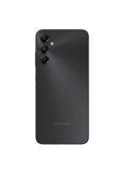 سامسونغ A05S هاتف ثنائي الشريحة، RAM سعة 6 غيغابايت، 128 غيغابايت، يدعم 4G LTE - أسود