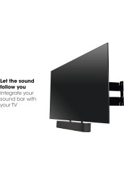 Vogel&#39;s Sound 3550 Universal Soundbar Mount Also Fits Bose 500/700 Sonos Arc/Beam/Playbar Samsung Sony LG And JBL For Vesa 100 To 600 Max. 14.3 Lbs (6,5 Kg)