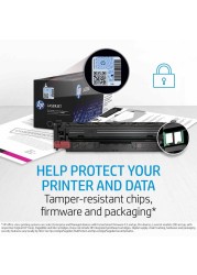أيتش بي 201A خرطوشة طباعة حبرية أصلية ليزر جيت[CF400A] تعمل مع أيتش بي ليزر جيت برو M252 M2 - سوداء