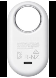 Smart Tag 2 (2023) Bluetooth + UWB, IP67 Water and Dust Resistant, Findable via App, 1.5 Year Battery Life -, Includes Carrying Pouch (White)