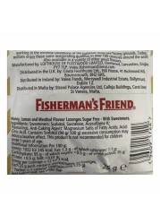 Fisherman&#39;s Friend Menthol Flavour Lozenges with Sweetener Honey and Lemon 25g