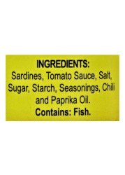 555 Hot Sardines in Tomato Sauce,155g