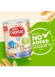 Nestle Cerelac No Added Sugar Wheat Infant Cereals with Milk Tin, from 6 Months, 400g