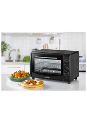 بلاك أند داكر فرن تحميص بزجاج مزدوج 45 لتر TRO45RDG-B5 - أسود