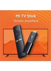 عصا تلفاز شاومي Mi، بدقة 4 كيه، مشغل وسائط محمول مدعوم بنظام اندرويد 11، مساعد Google وصوت Smart Cast دولبي وDTS المحيطي، أسود، Pfj4130Uk