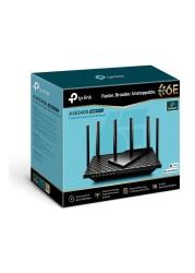 تي بي لينك آرشر موجه شبكة ثلاثي النطاق 6 ستريم AXE75 AXE5400 - أسود
