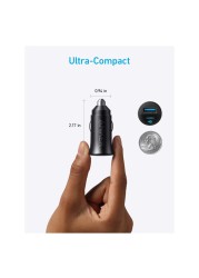 Anker Car Charger with 2 Ports Black 30W