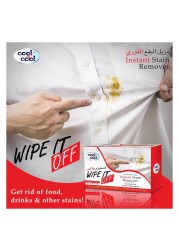 كول آند كول وايب إت أوف مناديل لإزالة البقع الفورية 12 منديلًا
