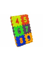 أحجية إيفا من ماتراكس ، رياضيات ، 12 × 12 سم × 7 مم ، 30 قطعة ، خالية من BPA ، آمنة ، تعليمية