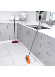 Delcasa Broom With Handle Orange/Green One size