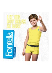 Fontella Cotton Underwear Set for Boy 800403 Yellow 3 Years