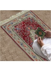 Comfortable Silk Prayer Rug Comfortable Prayer Rug Red