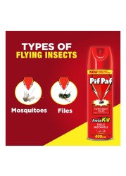 Pif Paf Powergard Mosquito And Fly Killer Spray 400ml