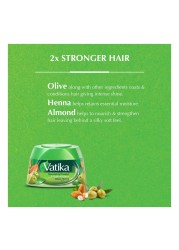 Dabur Vatika Naturals Nourish And Protect Hair Styling Cream Green 210ml