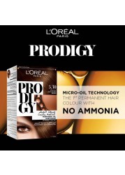 L&#39;Oreal Paris Prodigy Ammonia-Free Permanent Oil Hair Colour 5.30 Light Golden Brown