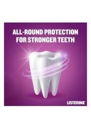 Listerine Total Care Teeth Protect 6 Benefit Fluoride Milder Taste Mouthwash 250ml