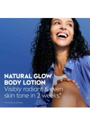 NIVEA Body Lotion, Normal to Dry Skin, Natural Glow, Vitamin C, 250ml