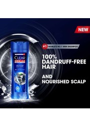 Clear Shampoo For Men Anti Dandruff Shampoo Deep Cleanse 400ml