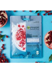 Garnier Hydra Bomb Pomegranate Serum Sheet Mask White 32g