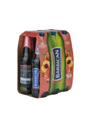 Barbican Peach Flavoured Non-Alcoholic Malt Beverage 330ml Pack of 6
