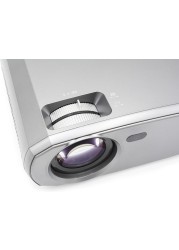 Technaxx Germany LED Projector, Video Projector 1080P HD for Home Movie, Kids Gift for Gaming &amp; Outdoor, 50&quot;-200&quot; Projection Size with Phone VGA HDMI AV USB Laptop &amp; Remote Control, 40,000 hours Life