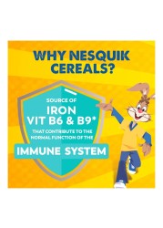 Nesquik Whole Grain Chocolate Cereal, 330g Pack of 2