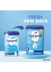 Aptamil Advance Palm Oil Free Infant Milk Formula, Stage 1, from 0 to 6 Months, 800g