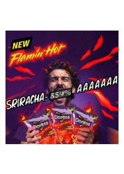 Doritos Flamin&#39; Hot Sriracha Nachos Spicy Tortilla 195g