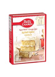 Betty Crocker Super Moist Milk Chocolate Cake Mix and Super Moist Vanilla Cake Mix 510g Pack of 2