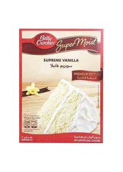 Betty Crocker Super Moist Supreme Vanilla Cake Mix, 510g Pack of 2