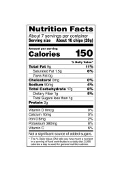 Lay&#39;s Kettle Cooked Original Potato Chips, 184.2g