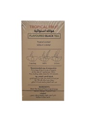 Family Harvest Tropical Fruit Flavoured Black Tea Bags 20 Tea Bags