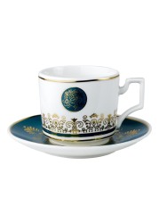 Shallow Coffee Cup Set Blue 90ml 6 PCS