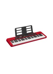 كاسيو لوحة مفاتيح CTS-200 مع محول - أحمر