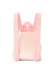 1pc Children Girl Mini Cute Cat Embroidered Backpack Classic Backpack Is Suitable For Little Girl Kindergarten Elementary School Students Daily Use Outdoor Travel Festival Gifts