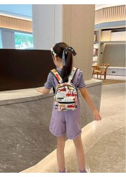1pc Mini Children Backpack Cartoon Dinosaur Unicorn Pattern Baby Cute Kindergarten Schoolbag Waterproof Kids Bags Boys Girls Backpacks