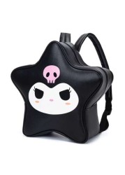 Sanrio حقيبة مدرسية 3D مطبوعة للكوروماي المرح من سانريو ، خفيفة الوزن ومقاومة للماء، حقيبة مدرسية لصبي أو فتاة ، أ