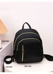 1pc Back To School Backpack Fashionable And Casual Backpack Large Capacity Suitable For Daily Schooling Very Suitable For Campus Classes Taking Pictures Birthday Gifts Suitable For Daily Shopping Shop