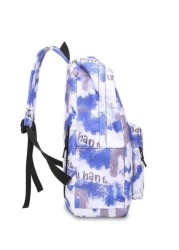 1pc New Printed Student Backpack Fashion Camouflage Daypack Casual Outdoor Large Capacity Knapsack