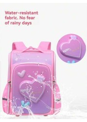 Elementary School Backpack For 1st To 6th Grade 6 12 Years Old Kids 3D Hard Shell Dual Shoulder Backpack Large Capacity Lightweight Casual Design For Boys And Girls