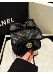 1pc Popular New Fashion Chain Diamond Embossed Shoulder Messenger Bag High Value Color Fresh Embossed Square Beautiful Fashion Shoulder Handbag Chain Small Square Bag Fashionable And Textured Fashion