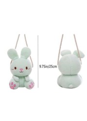 Cute Plush Rabbit Shoulder Bag Crossbody Bag Travel Bag