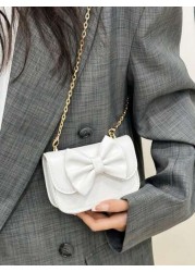 Unique Design Bow Girl Cute Stylish Minimalist Shoulder Diagonal Crossbody Bag