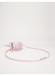 1pc Girls Pu Crossbody Bag Cover Closure Litchi Pattern Solid Color Niche Personality Creative Casual Crossbody Bag Small Square Bag Cute Fashionable And Versatile Small Fresh Harajuku Style Lightweig