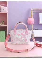 Sanrio 1pc Sanrio Characters Kids Crossbody Bag Makeup Bag Handbag Shoulder Bag